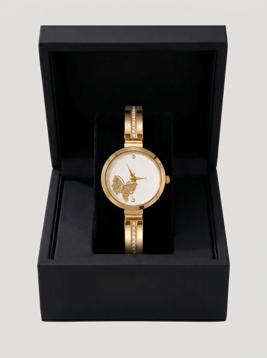 Butterfly Luxe Grace – Delicate Sparkle Meets Timeless Style