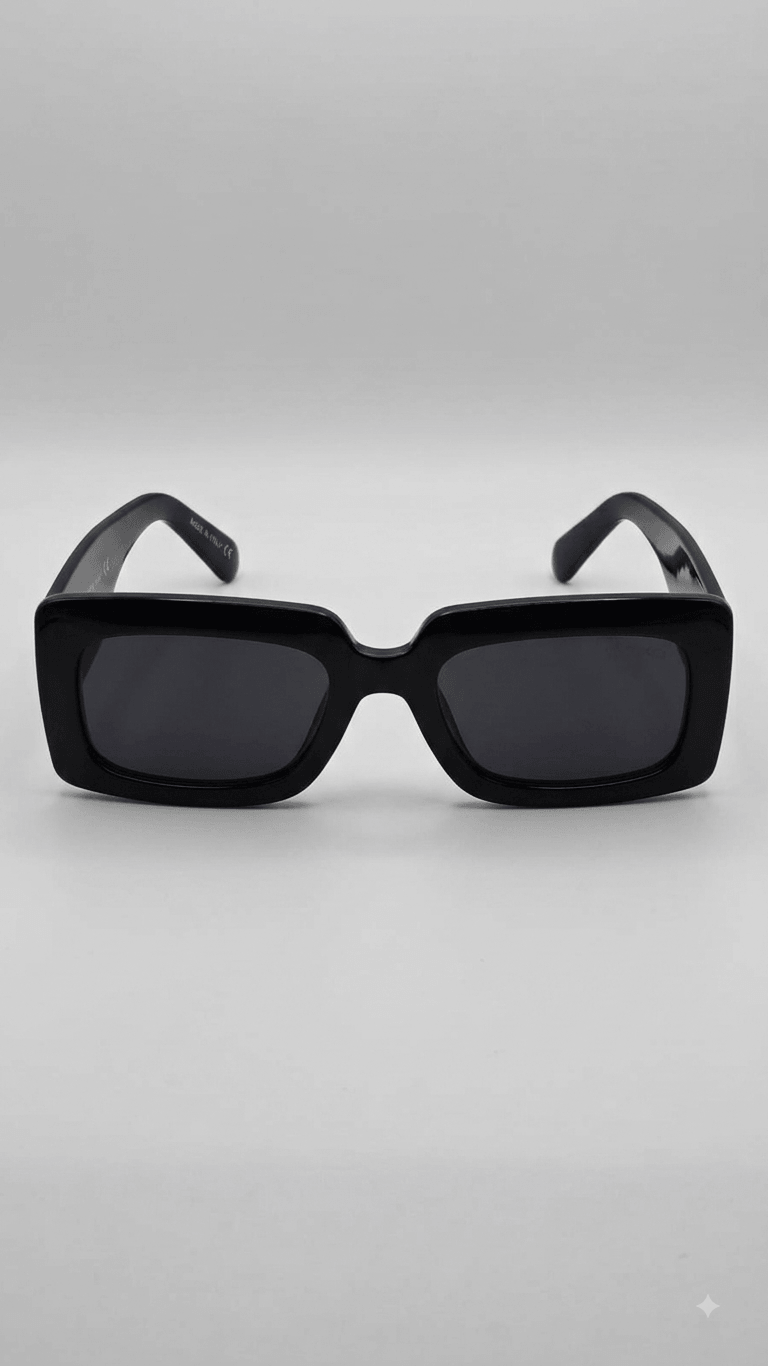 GUCCI Black Square Frame Sunglasses – CN004