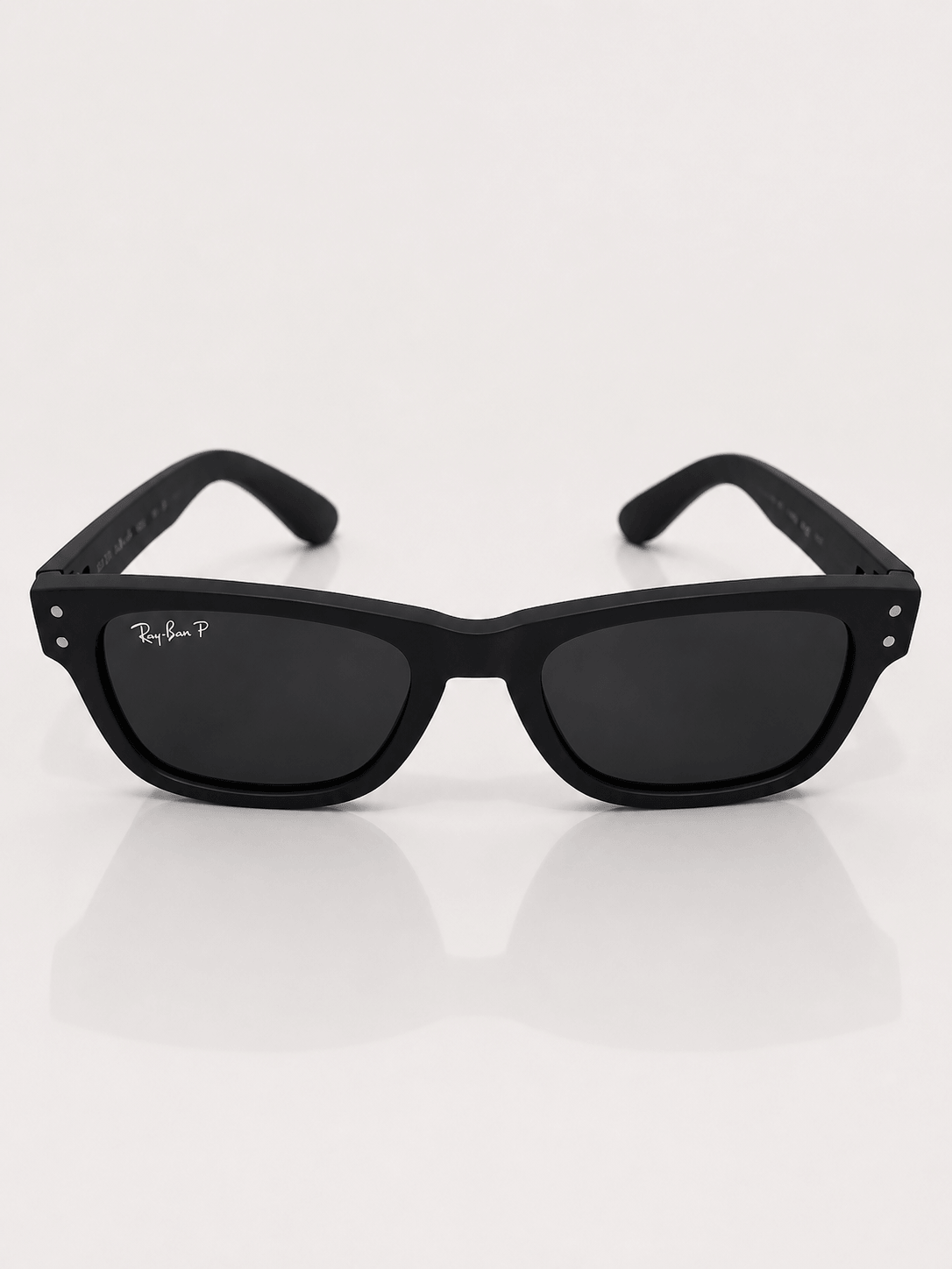 Black Polarized Wayfarer Sunglasses – Premium Matte Frame, Universal Fit