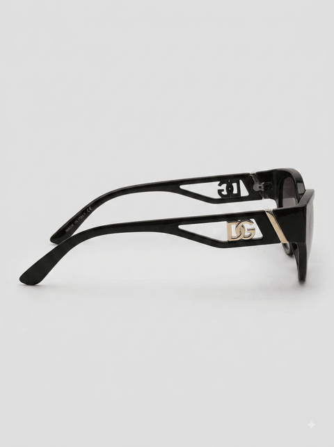 Black Cat-Eye Sunglasses – Premium Gradient Pink Lens, Designer-Inspired - ainfonline