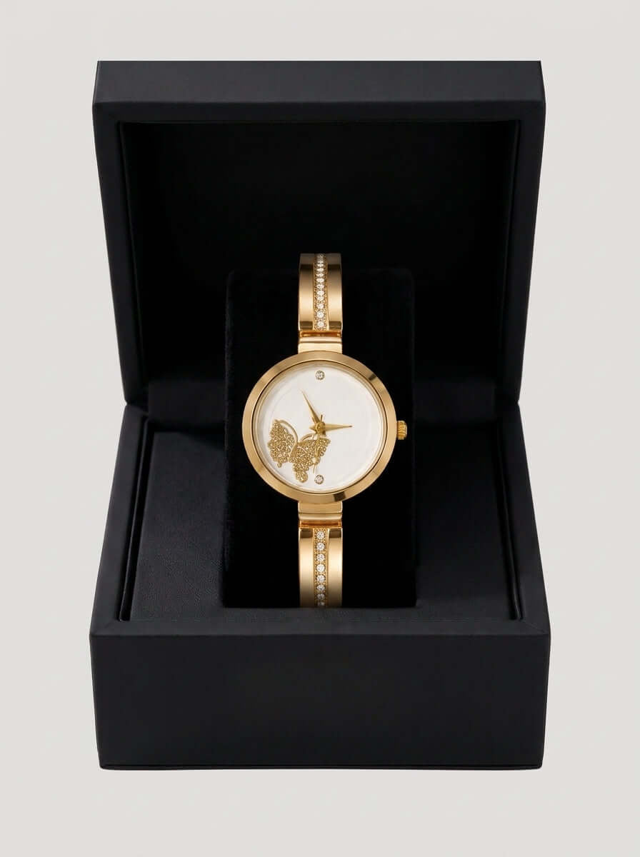 Butterfly Luxe Grace – Delicate Sparkle Meets Timeless Style - ainfonline