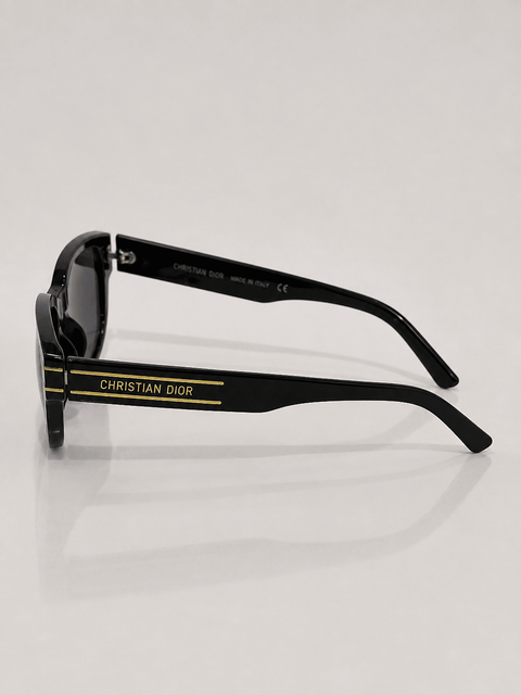 Christian Dior Sunglasses – Black Oversized Fashion Eyewear CN005 - ainfonline