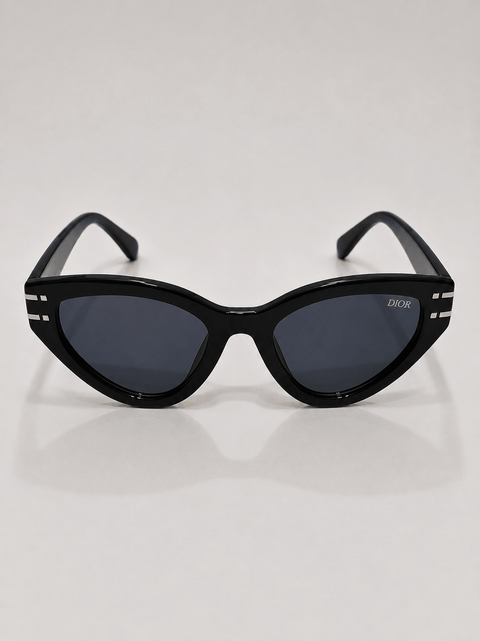 Christian Dior Sunglasses – Black Oversized Fashion Eyewear CN005 - ainfonline