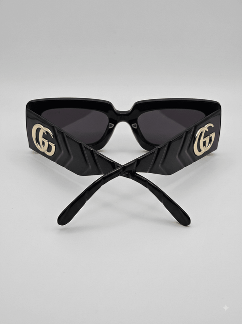 GUCCI Black Square Frame Sunglasses – CN004 - ainfonline