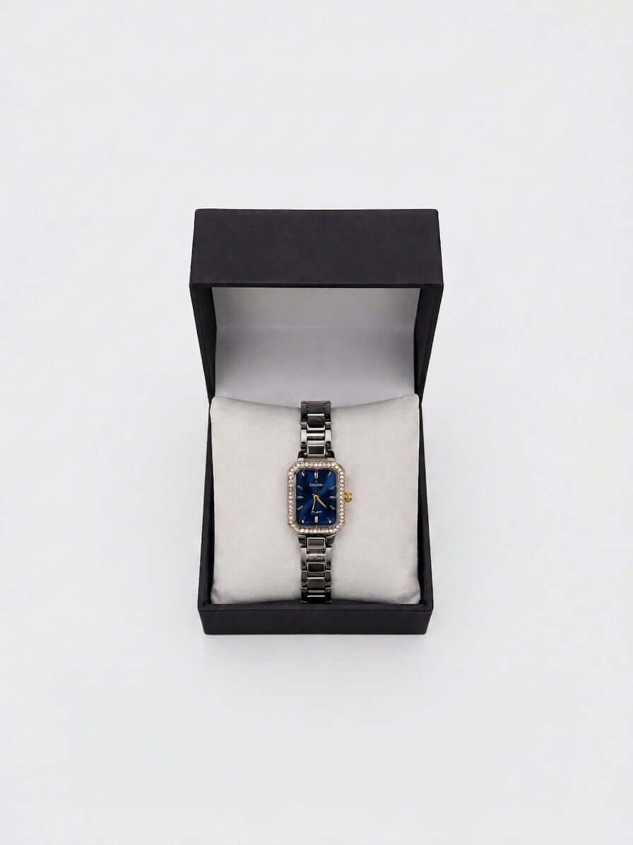 Midnight Blue Classic Watch– Effortless Elegance for Every Moment - ainfonline