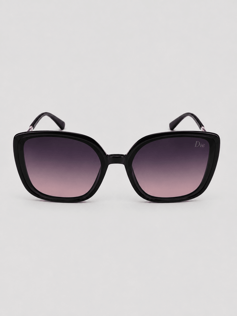 Oversized Cat-Eye Gradient Sunglasses - ainfonline