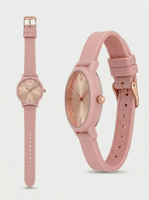 Pink Muse Watch – Soft Elegance for Everyday Style - ainfonline