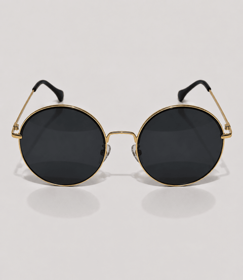 Round Metal Classic Sunglasses - ainfonline